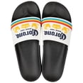 thumbnail image 1 of Corona Extra  Logo Black Sandal Slides, Large, 1 of 1