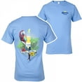 thumbnail image 1 of Corona Extra Parrot La Vida Mas Fina Blue Front and Back T-Shirt-Medium, 1 of 3