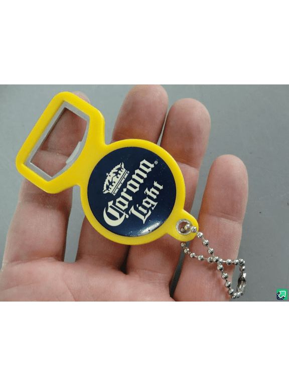 Light Bottle Opener Saver Cap Lime Flip Tool Keychain