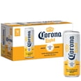 thumbnail image 1 of Corona Light Mexican Lager Light Beer, 18 Pack Beer, 12 fl oz Cans, 4% ABV, 1 of 9