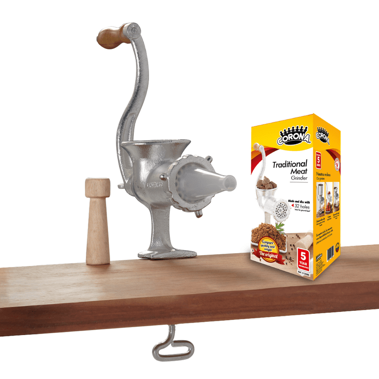 https://i5.walmartimages.com/seo/Corona-Meat-Grinder-Manual-Grinder-For-Beef-Steak-Ground-Meat-And-Sausages-Stuffer-Masher-Beef-Domestic-Use-Cast-Iron-Gray-Cast-Iron-By_bbd0c57d-a740-4a32-b7e0-21ee93bf6cf6.53a71a36183a56f2fd2512382eff500a.png?odnHeight=768&odnWidth=768&odnBg=FFFFFF