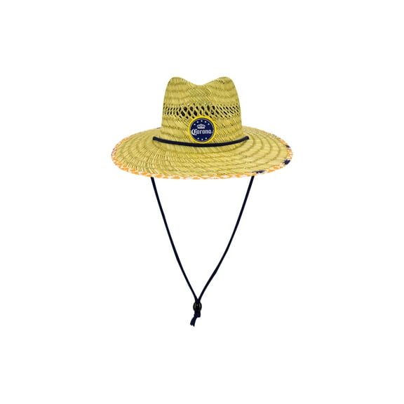 Corona, Men's Lifeguard Beach Hat, Microfiber & Polyester Patterned Underbrim Lining, OSFM