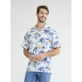 thumbnail image 1 of Corona Men's and Big Men's Graphic Woven Resort Shirt, Sizes S-3XL, 1 of 5