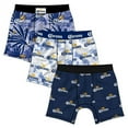 thumbnail image 1 of Corona Palm Trees & Logo 3-Pack Men's Boxer Briefs, 1 of 4
