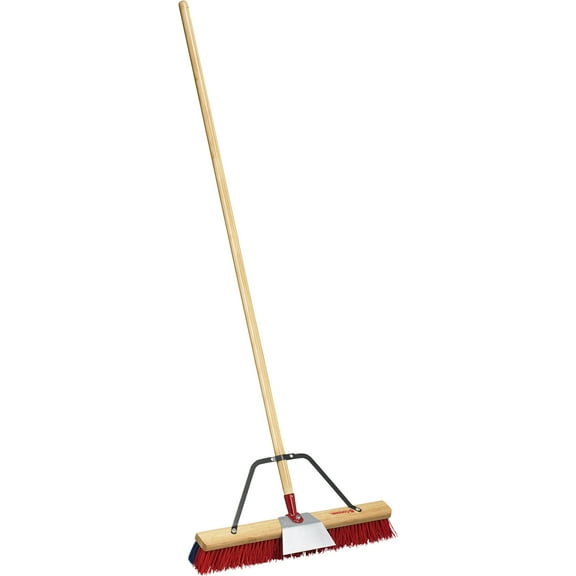 Corona Push Broom - 2 Bristles, 24 Inch