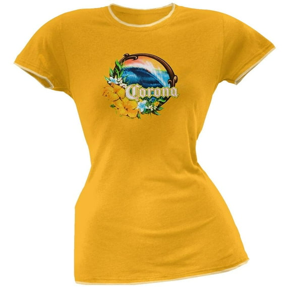 Corona - Wave Juniors T-Shirt - X-Large