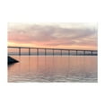 thumbnail image 1 of Coronado Bridge Horizon - Photography Bridge Sunset Seascape Water Cityscape Coastal Architecture Unframed Wall Art Print 20 x 28 inches, 1 of 7