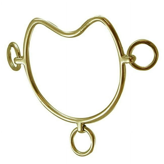 Coronet 212242 Chifney Ported Bit - Brass
