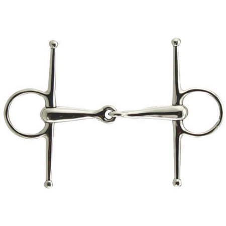 Coronet 240044 5.5 in. Hollow Mouth Full Cheek Bit