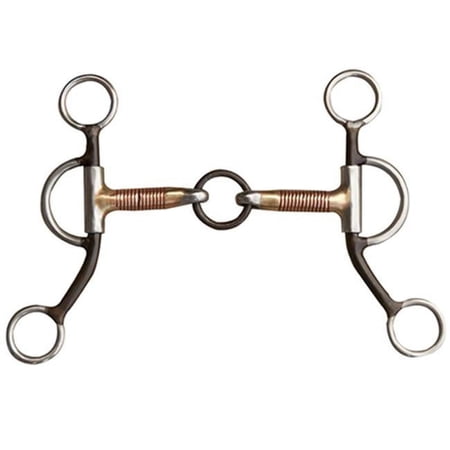 Coronet 240646 5 in. Lifesaver Wire Wound Training Horse Bit