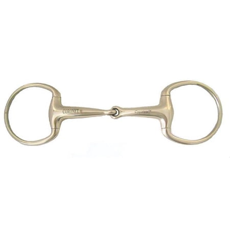 Coronet C5200 5 in. Cyprium Flat Ring Eggbutt Snaffle Bit