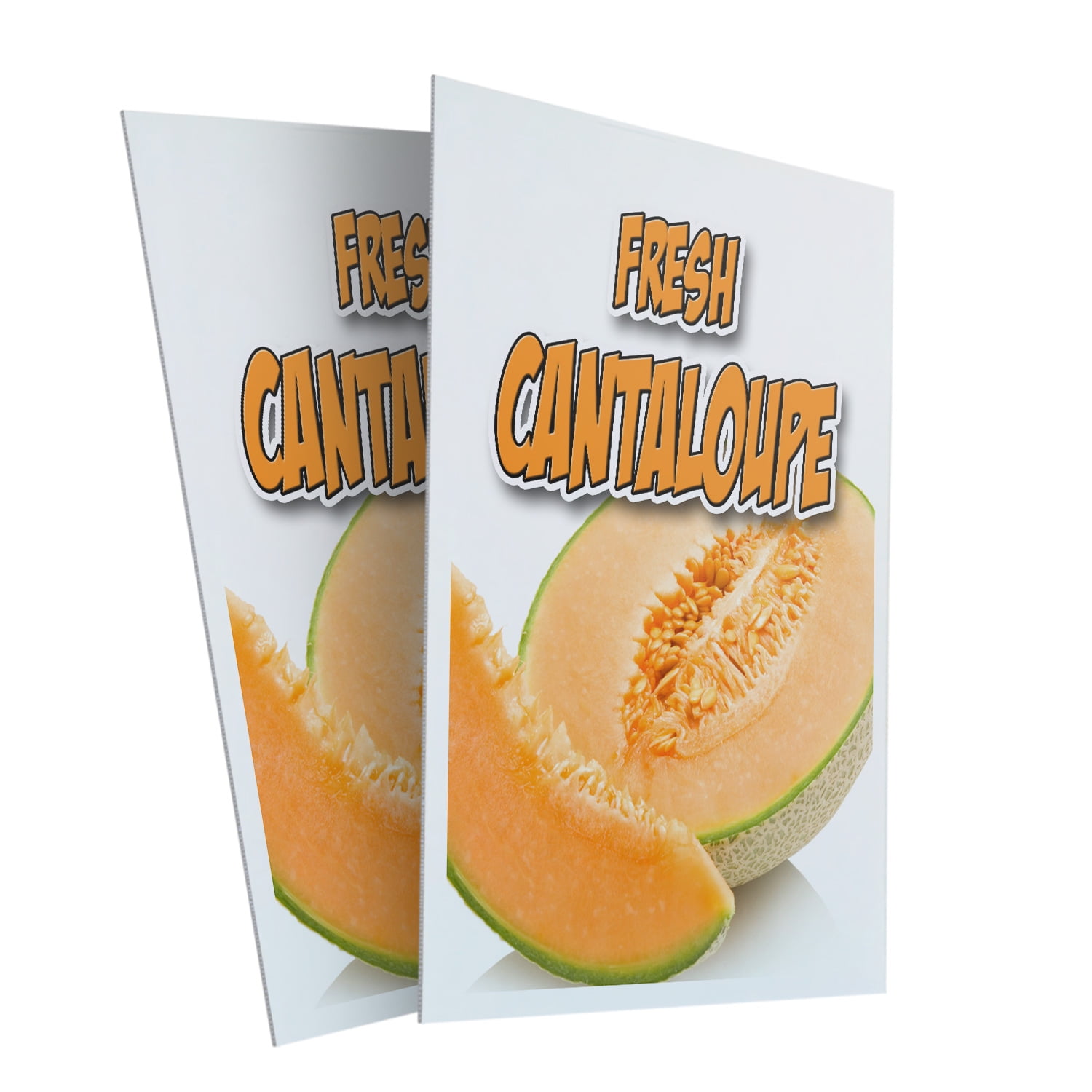 Coroplast Fresh Cantaloupe (2-PACK) 24