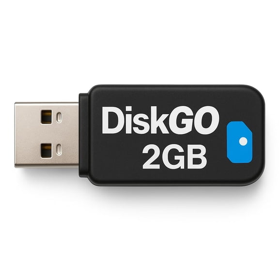 Corp 2GB DiskGO C2 USB Flash Drive Model PE233112 - High-Speed Portable Storage Device for Data Backup and Transfer