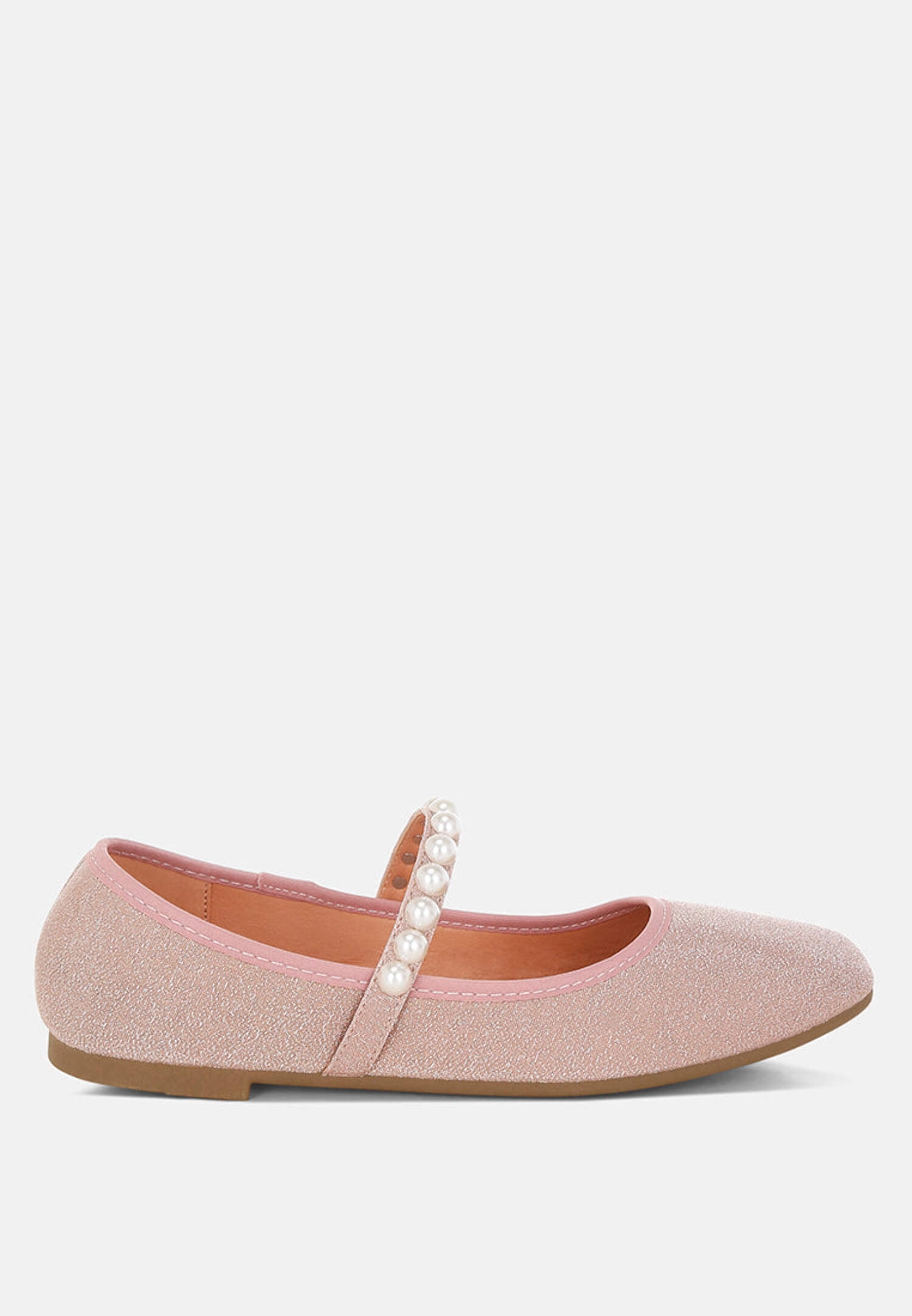 Herma Glitter Pin Buckle Ballerinas main image 0