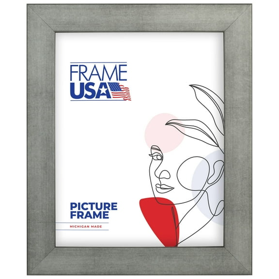 12x18 Picture Frame Silver Corporate, 261621, 1.25 Inch MDF, Plexiglass, Wall Display