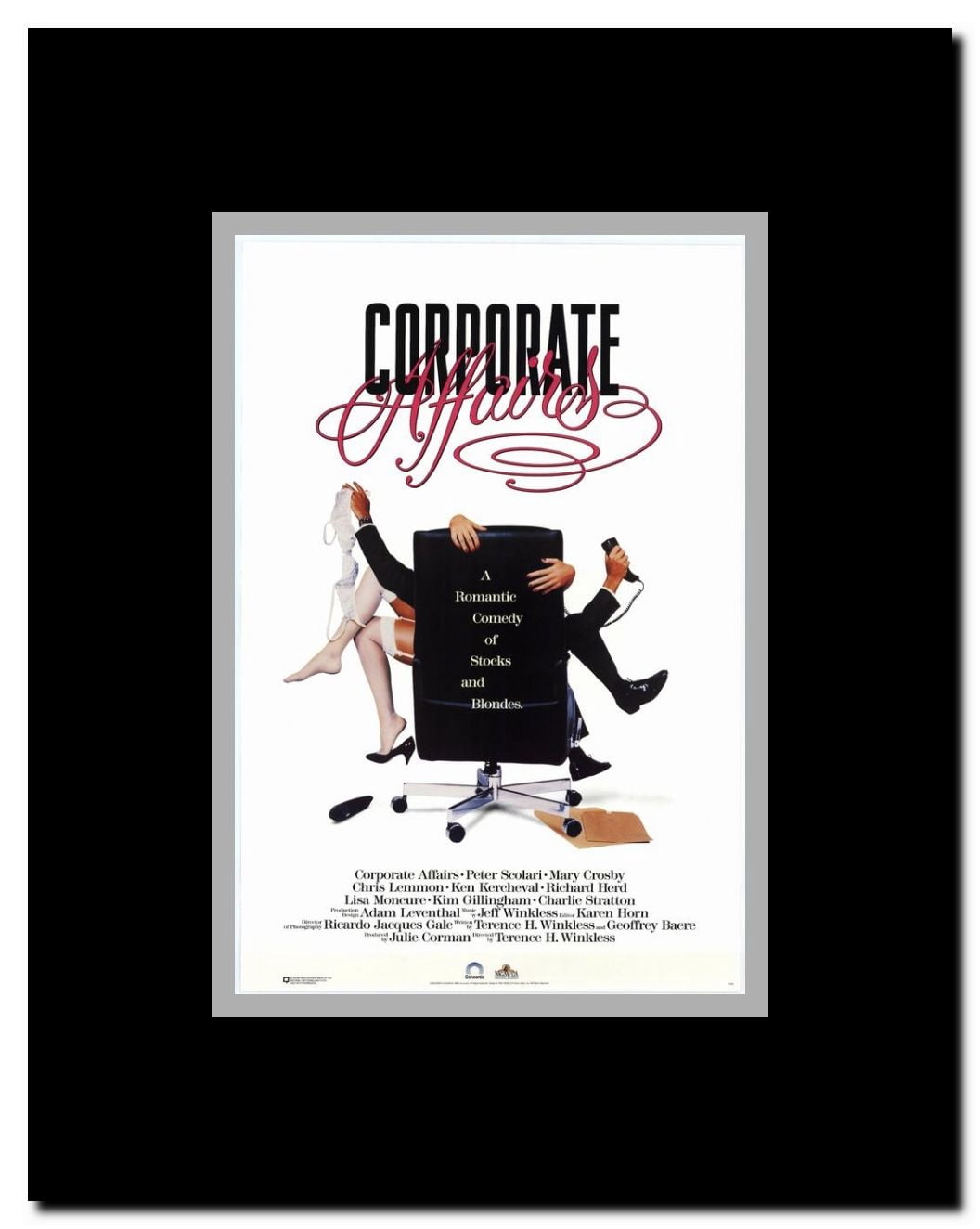Corporate Affairs Framed Movie Poster