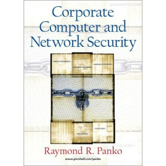 Pre-Owned Corporate Computer and Network Security: United States Edition Paperback
