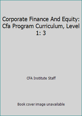 Cfa Level 3