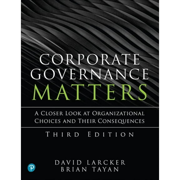 Corporate Governance Matters, (Paperback)