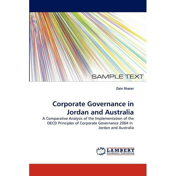 Corporate Governance in Jordan and Australia (Paperback)