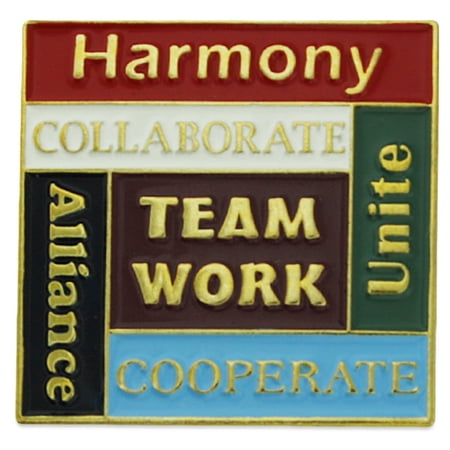 Corporate Harmony Teamwork Unite Enamel Lapel Pin
