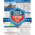 thumbnail image 1 of Corporate Labor Law Posters :: 2024 Alabama State & Federal Labor Law Posters All in one [Photo Paper-English & Spanish Bundle]. 20" wide, 1 of 3