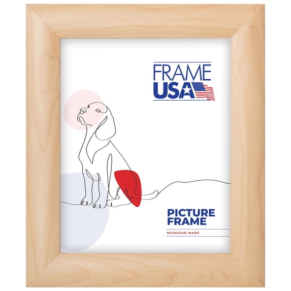 18x23 Picture Frame, Beige Corporate Rounded Style 58015, 1.5 Inch MDF with Plexiglass, Wall Display