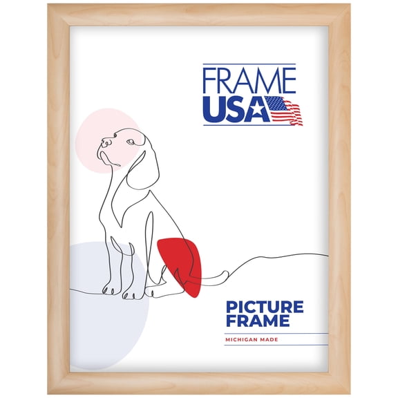 18x24 Picture Frame Beige Corporate, 58015, 1.5 Inch MDF, Plexiglass, Wall Display
