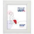 thumbnail image 1 of 18x27 Picture Frame, White Corporate Rounded Style 58074, 1.5 Inch MDF with Plexiglass, Wall Display, 1 of 4