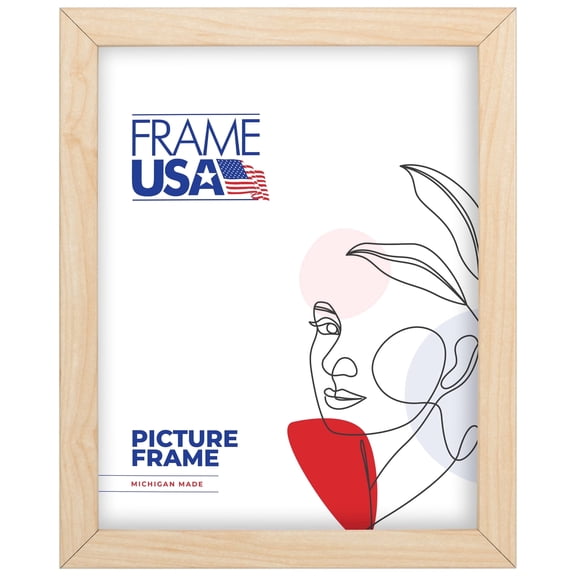 20x26 Picture Frame Beige Corporate Thin, 72015, 0.75 Inch MDF, Plexiglass, Wall Display