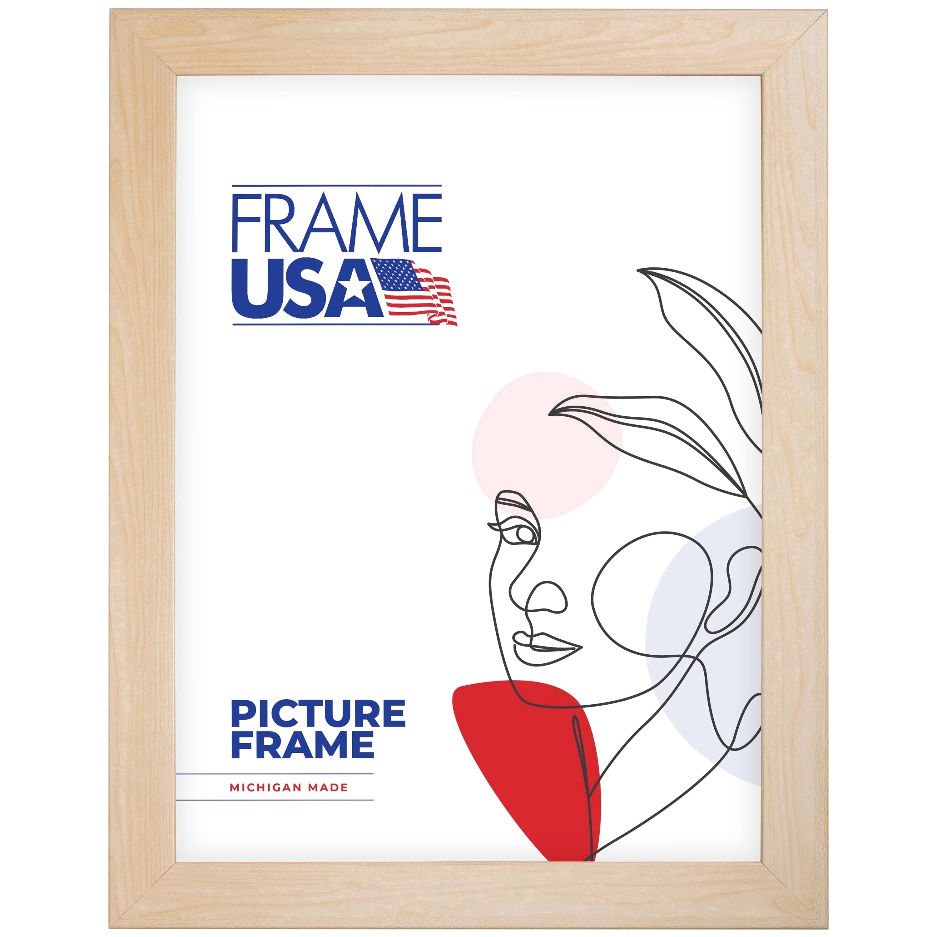 Corporate Wide American Maple 18x24 Inch Picture Frame