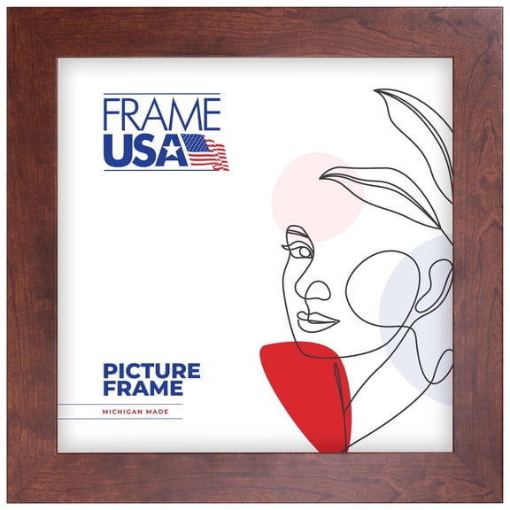 Corporate Wide Canadian Walnut 20x20 Inch Picture Frame