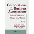 thumbnail image 1 of Pre-Owned Corporations and Other Business Associations: Selected Statutes, Rules, and Forms, 2021 (Supplements), 9781543844610, 1543844618, Paperback,, 1 of 1