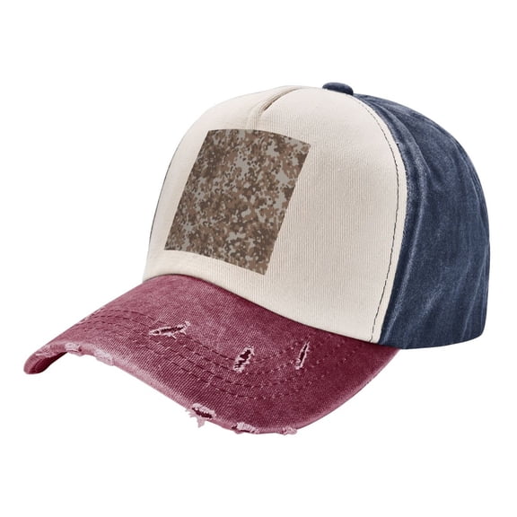 Corps Camouflage Distressed Baseball Cap Dad Hats for Men Women Vintage Trucker Hat Low Profile Ball Caps