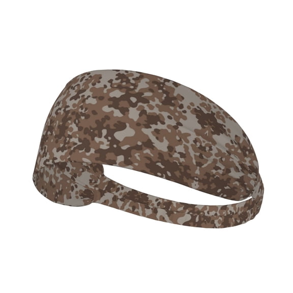 Corps Camouflage Sports Headbands Sweatbands Non Slip Sweat Bands Athletic Workout Fashion Wide Hair Bands For Men Women