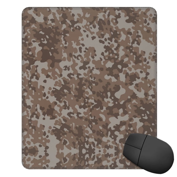 Corps Camouflage Square Mousepad With Stitched Edges Mouse Mat For Gaming Office Laptop Computer Men Women 11.8"X19.8"