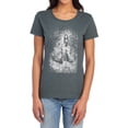 thumbnail image 1 of Corpse Bride Bird Dissolve Women's T Shirt, Charcoal, Medium, 1 of 6