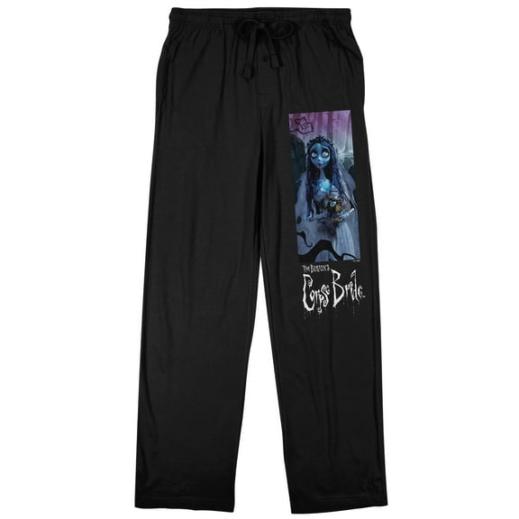 Corpse Bride Black Sleep Pajama Pants - Small