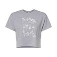 thumbnail image 1 of Corpse Bride - Bones Dancing the Scare Away - Juniors Cropped Cotton Blend T-Shirt, 1 of 5