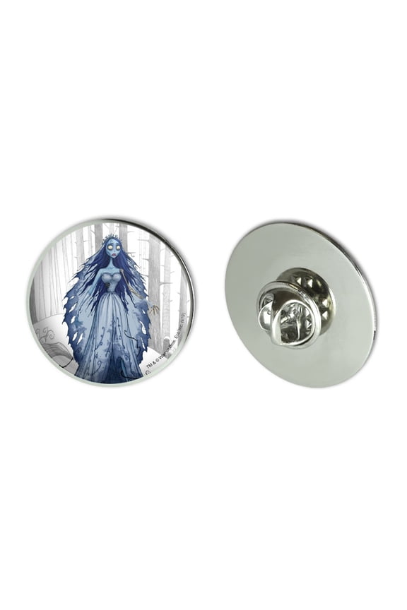 Corpse Bride Bride Metal 1.1" Tie Tack Hat Lapel Pin Pinback