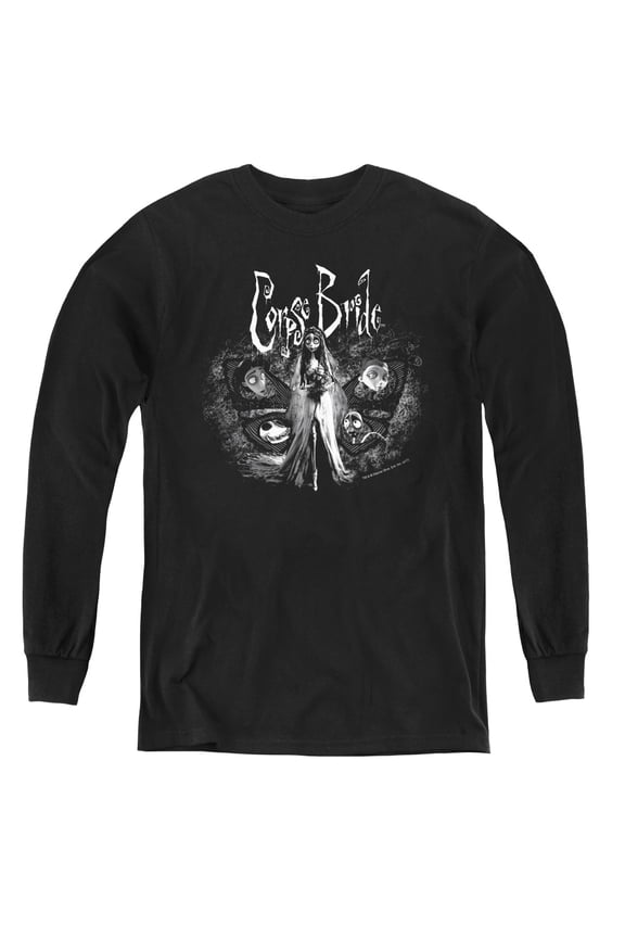 Corpse Bride - Bride To Be - Youth Long Sleeve Shirt - X-Large