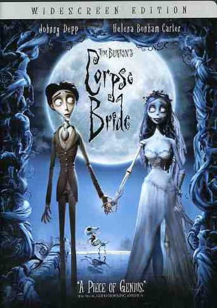 Corpse Bride Animated Movie DVD by Tim Burton - Walmart.com