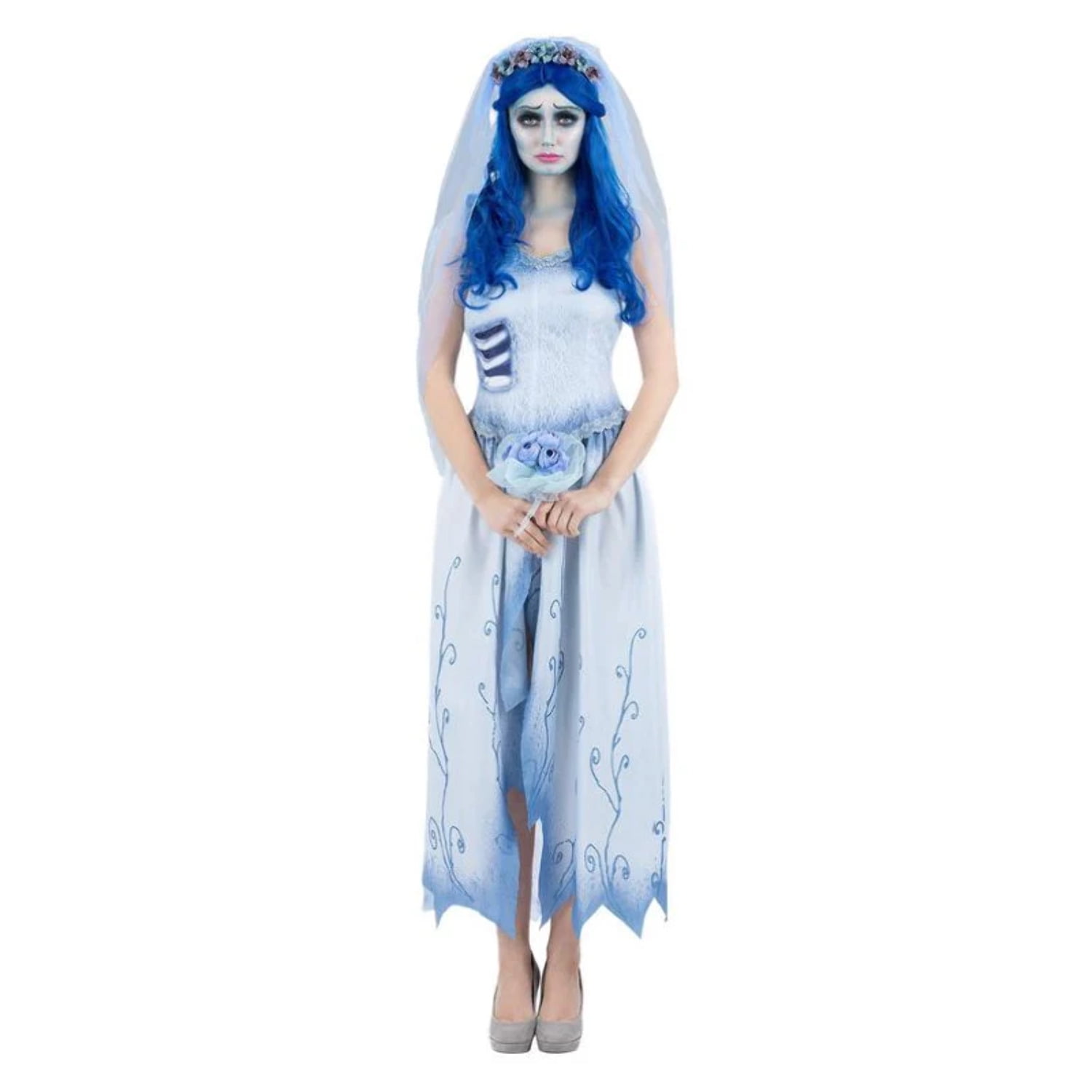 Corpse Bride Emily Costume Adult Walmart Corpse Bride Emily Costume Adult Walmart