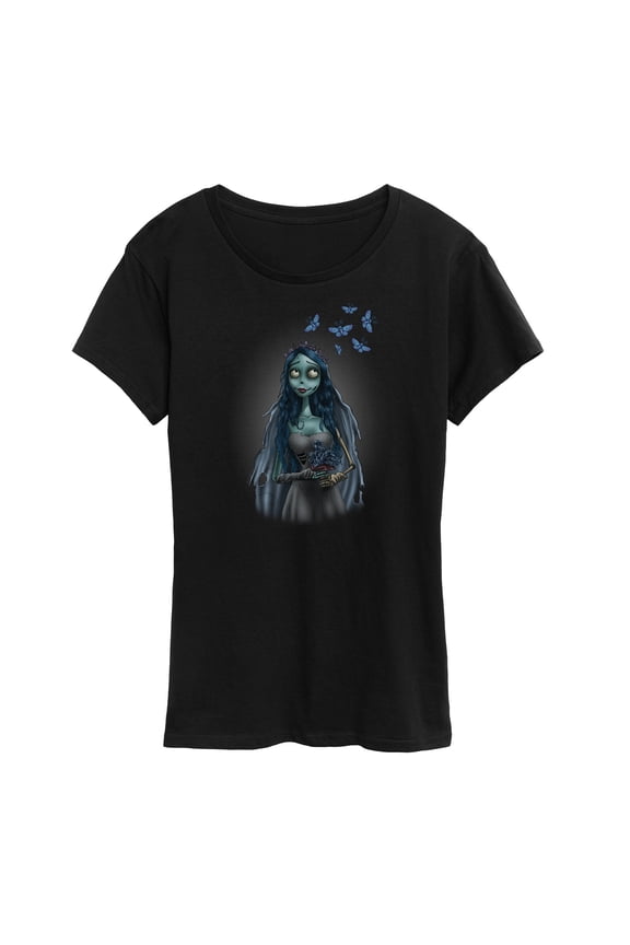 - Even Zombie Brides Get Butterflies - Women's Short Sleeve Graphic T-Shirt