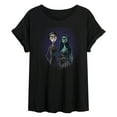 thumbnail image 1 of Corpse Bride - Haunted Groom & Bride - Women's Oversized T-Shirt, 1 of 5