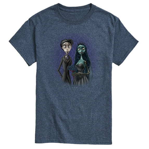 Corpse Bride - Haunted Groom & Bride - Men's Short Sleeve Graphic T-Shirt
