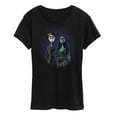 thumbnail image 1 of Corpse Bride - Haunted Groom & Bride - Women's Short Sleeve Graphic T-Shirt, 1 of 5