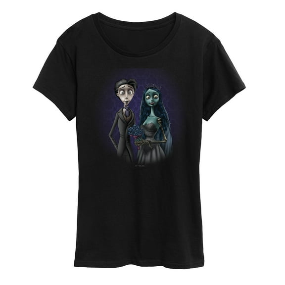 Corpse Bride - Haunted Groom & Bride - Women's Short Sleeve Graphic T-Shirt
