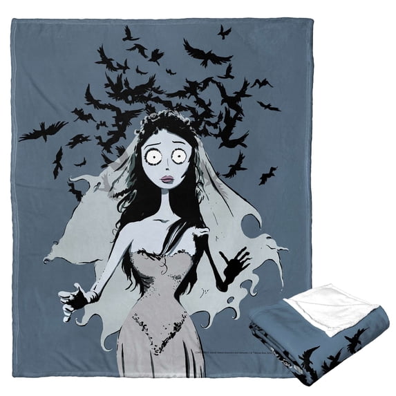 Corpse Bride Here Comes The Bride Kids Silk Touch Throw Blanket