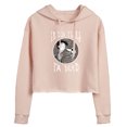 thumbnail image 1 of Corpse Bride - I'm Dead In Dog Years - Juniors Cropped Pullover Hoodie, 1 of 5